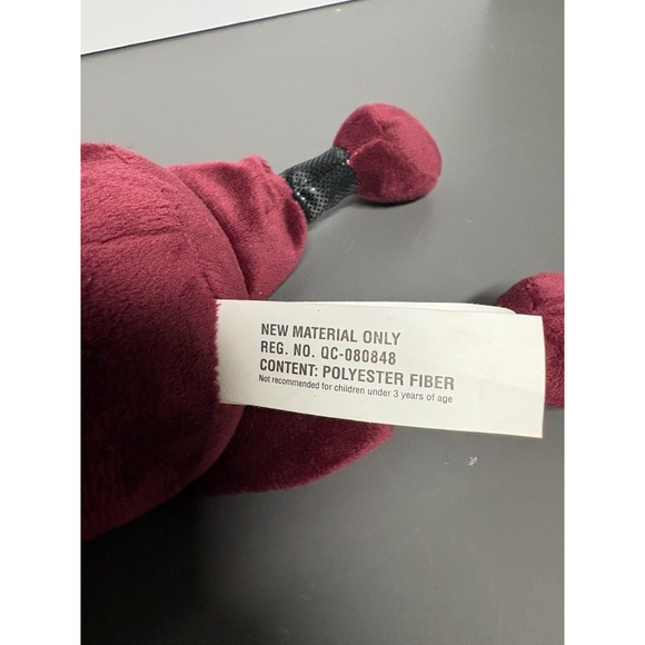 PROFORCE 14" Red Ninja Plush Warrior Doll Stuffed Animal Collectible - Picture 5 of 8